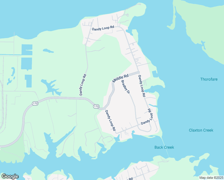 map of restaurants, bars, coffee shops, grocery stores, and more near 205 Middle Road in Yorktown