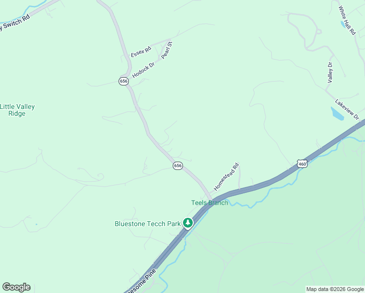 map of restaurants, bars, coffee shops, grocery stores, and more near 416 Bailey Switch Road in Bluefield