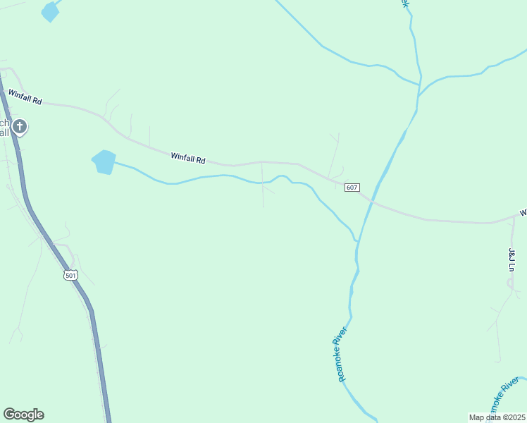 map of restaurants, bars, coffee shops, grocery stores, and more near 915 Winfall Road in Gladys