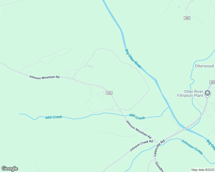 map of restaurants, bars, coffee shops, grocery stores, and more near 581 Johnson Mountain Road in Evington