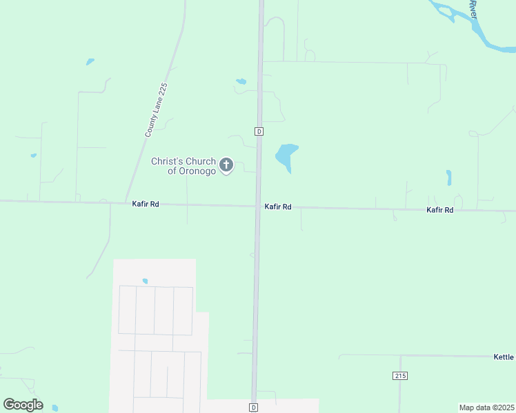 map of restaurants, bars, coffee shops, grocery stores, and more near 22000 Kafir Road in Oronogo