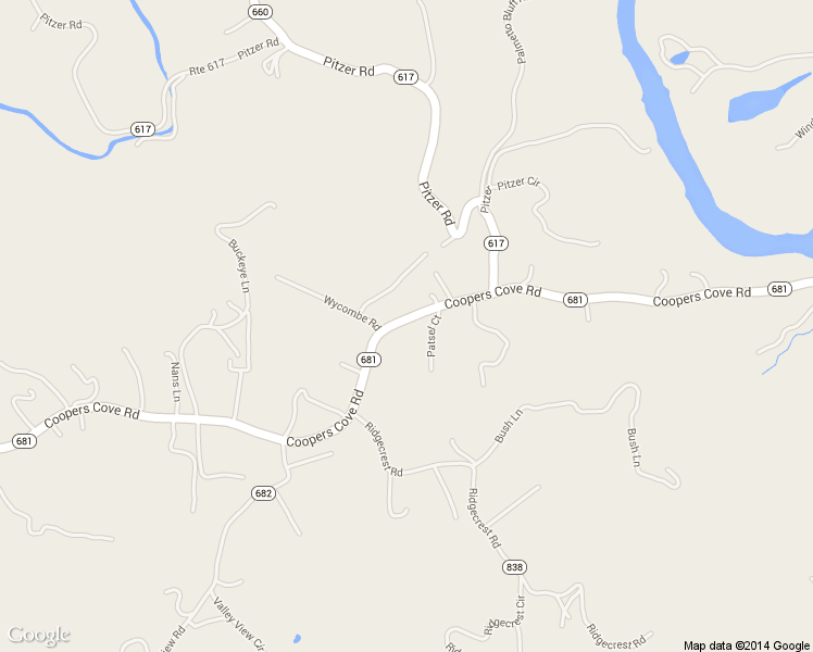 map of restaurants, bars, coffee shops, grocery stores, and more near 1604 Coopers Cove Rd in Roanoke