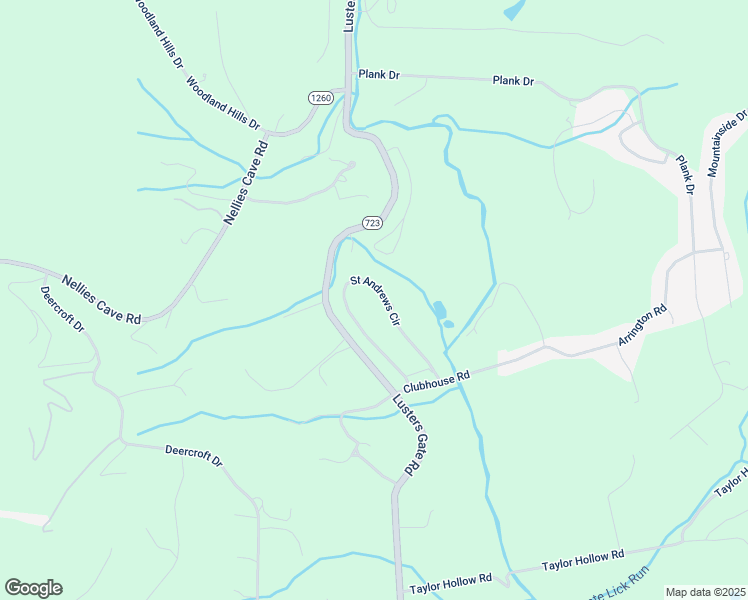 map of restaurants, bars, coffee shops, grocery stores, and more near 1770 Saint Andrews Circle in Blacksburg