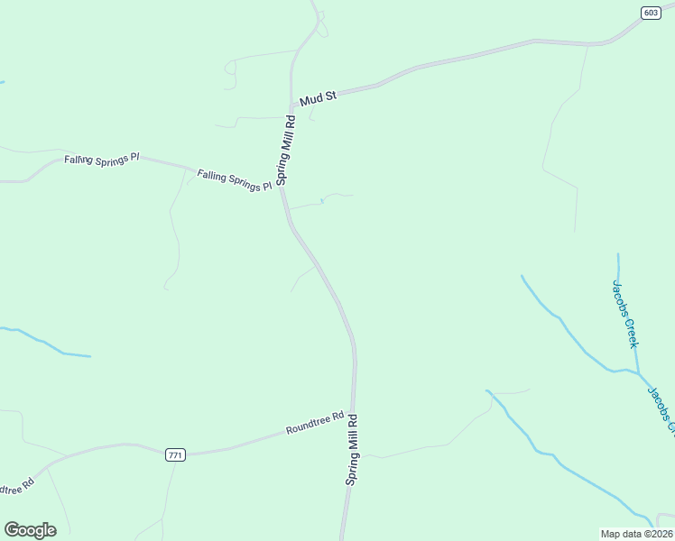 map of restaurants, bars, coffee shops, grocery stores, and more near 10310 Spring Mill Road in Concord