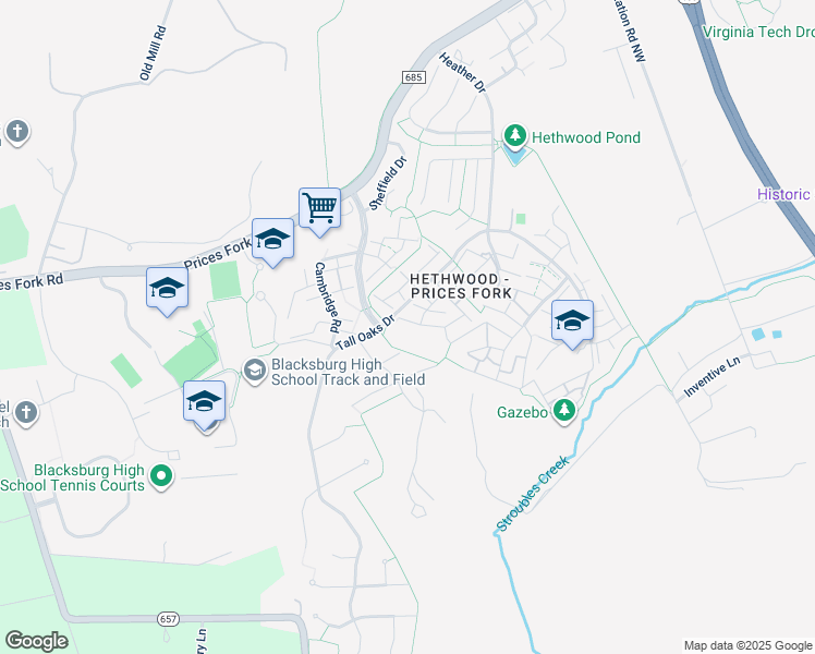Blacksburg Va Zip Code Map United States Map