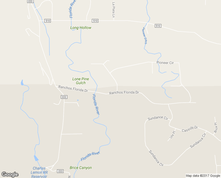 map of restaurants, bars, coffee shops, grocery stores, and more near 419 Ranchos Florida Drive in Durango