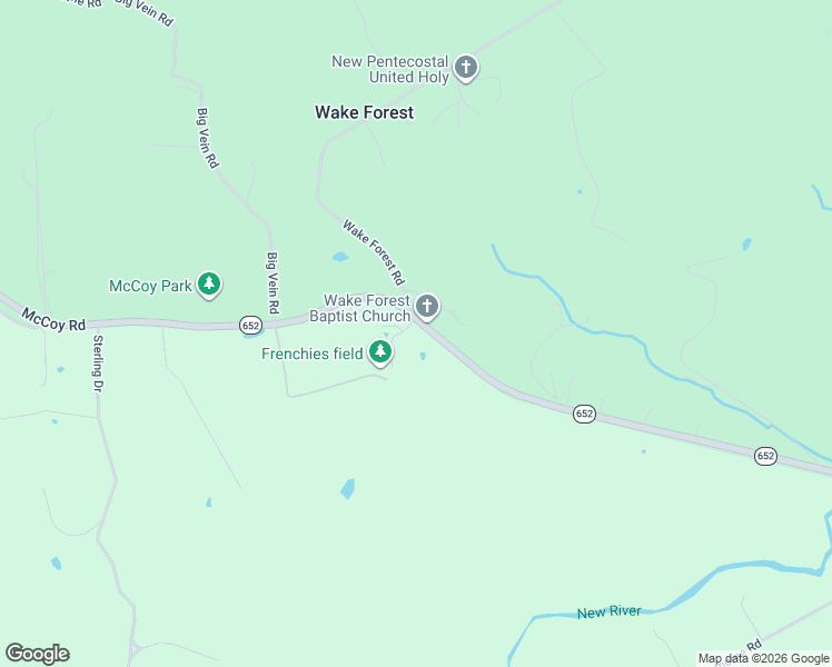 map of restaurants, bars, coffee shops, grocery stores, and more near 5360-5370 McCoy Road in Blacksburg