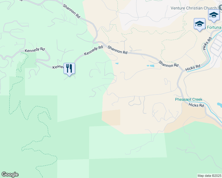 map of restaurants, bars, coffee shops, grocery stores, and more near 0 Arnerich Hill Road in Los Gatos