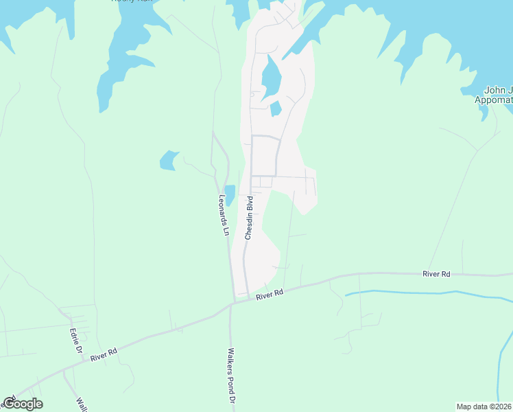 map of restaurants, bars, coffee shops, grocery stores, and more near 4113 Chesdin Boulevard in Sutherland