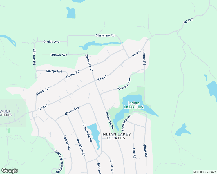 map of restaurants, bars, coffee shops, grocery stores, and more near 47651 Klamath Avenue in Coarsegold