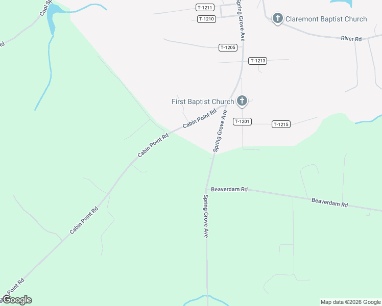map of restaurants, bars, coffee shops, grocery stores, and more near 3319 Spring Grove Road in Spring Grove
