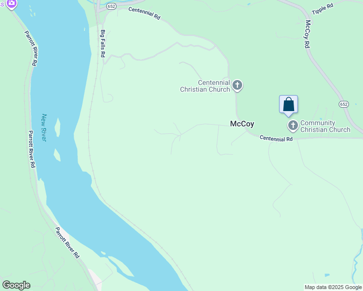 map of restaurants, bars, coffee shops, grocery stores, and more near 6351 Fallam Road in Blacksburg