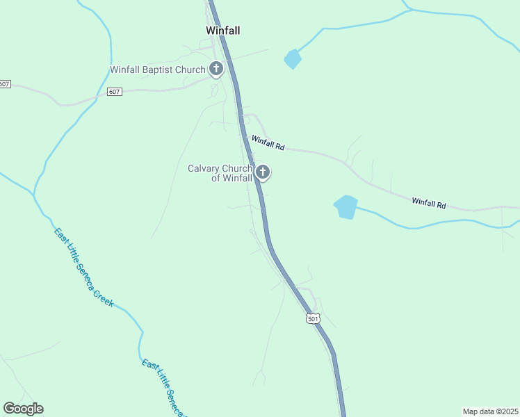 map of restaurants, bars, coffee shops, grocery stores, and more near 4541 Brookneal Highway in Gladys