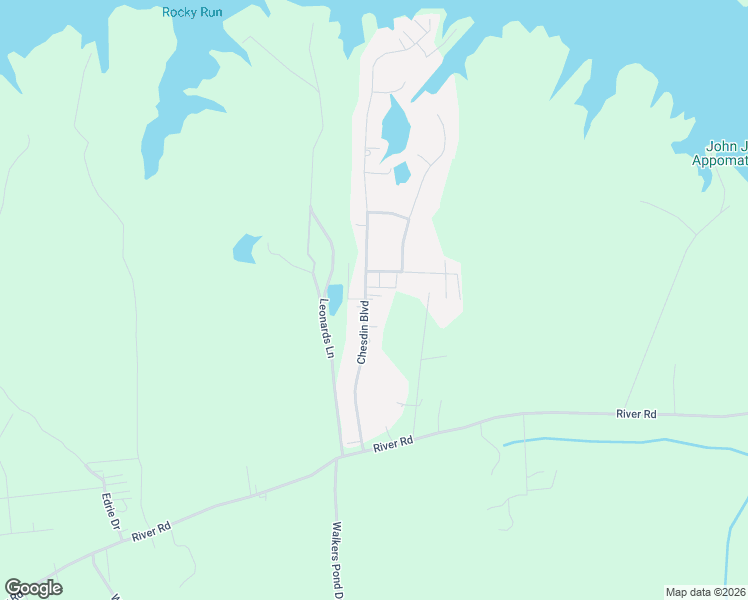 map of restaurants, bars, coffee shops, grocery stores, and more near 4113 Chesdin Boulevard in Sutherland