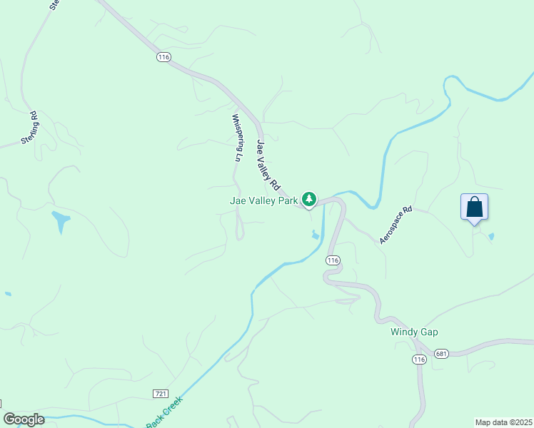 map of restaurants, bars, coffee shops, grocery stores, and more near 3920 Whispering Lane in Roanoke