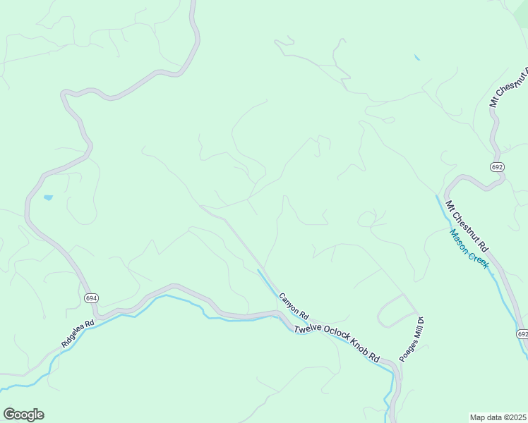 map of restaurants, bars, coffee shops, grocery stores, and more near 5566 Canyon Road in Roanoke