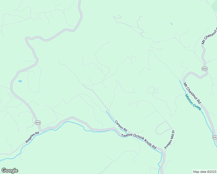 map of restaurants, bars, coffee shops, grocery stores, and more near 5566 Canyon Road in Roanoke