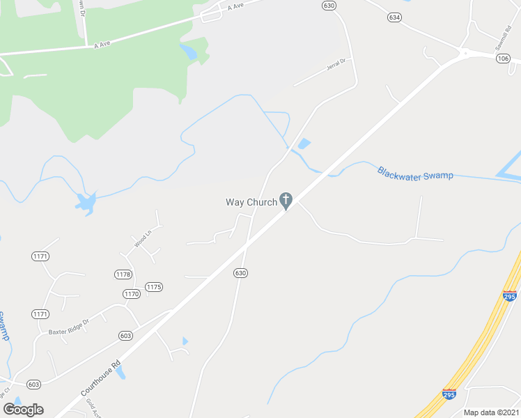 map of restaurants, bars, coffee shops, grocery stores, and more near 7105 Bull Hill Road in Prince George