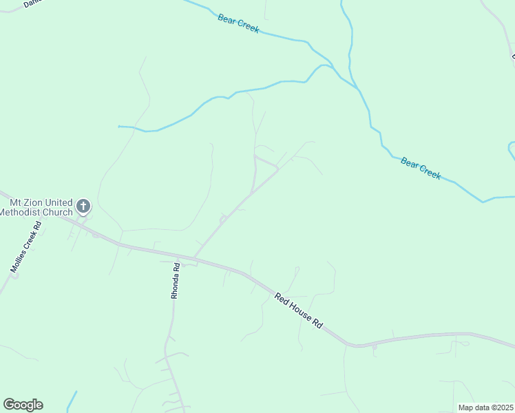map of restaurants, bars, coffee shops, grocery stores, and more near 253 Memory Lane in Rustburg