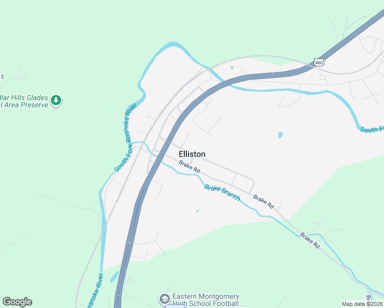 map of restaurants, bars, coffee shops, grocery stores, and more near in Elliston
