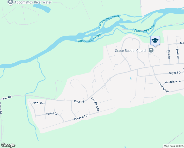 map of restaurants, bars, coffee shops, grocery stores, and more near 4022 State Route 719 in Petersburg