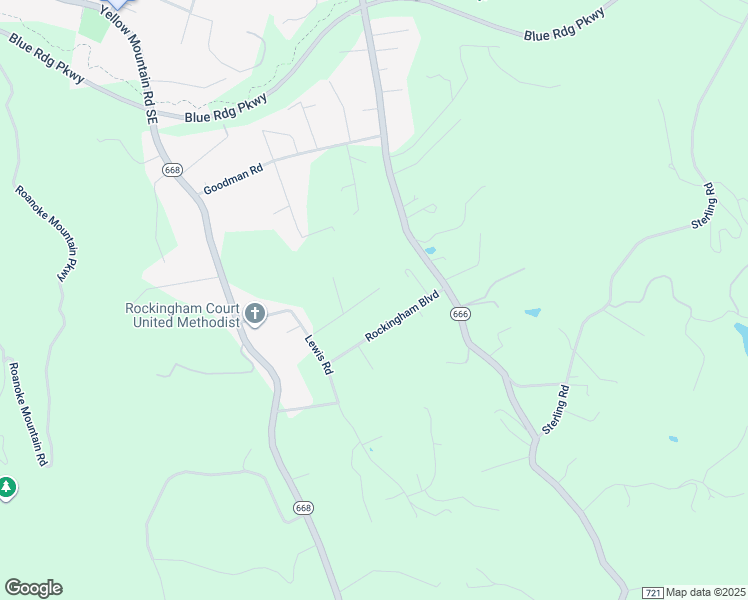 map of restaurants, bars, coffee shops, grocery stores, and more near 4873 Branch Road in Roanoke