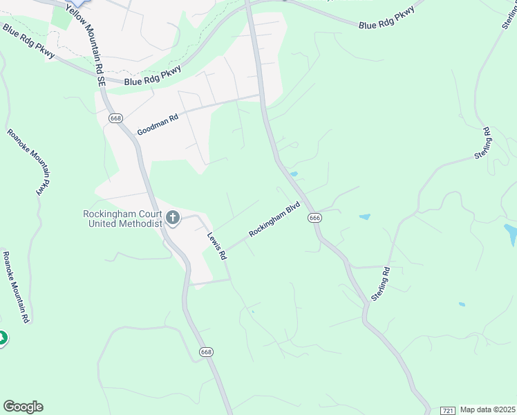 map of restaurants, bars, coffee shops, grocery stores, and more near 4873 Branch Road in Roanoke