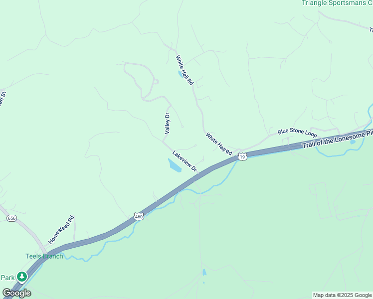 map of restaurants, bars, coffee shops, grocery stores, and more near Delp Street in Tazewell County