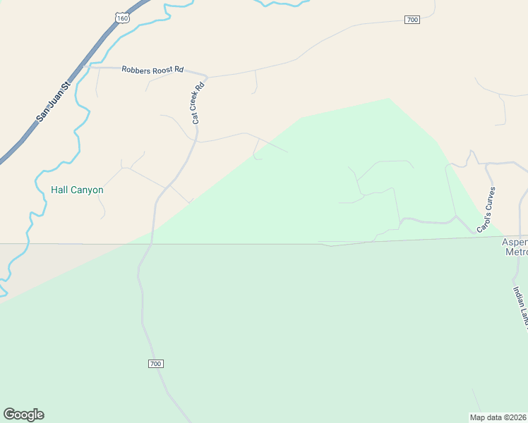 map of restaurants, bars, coffee shops, grocery stores, and more near 319 Silver Circle in Pagosa Springs