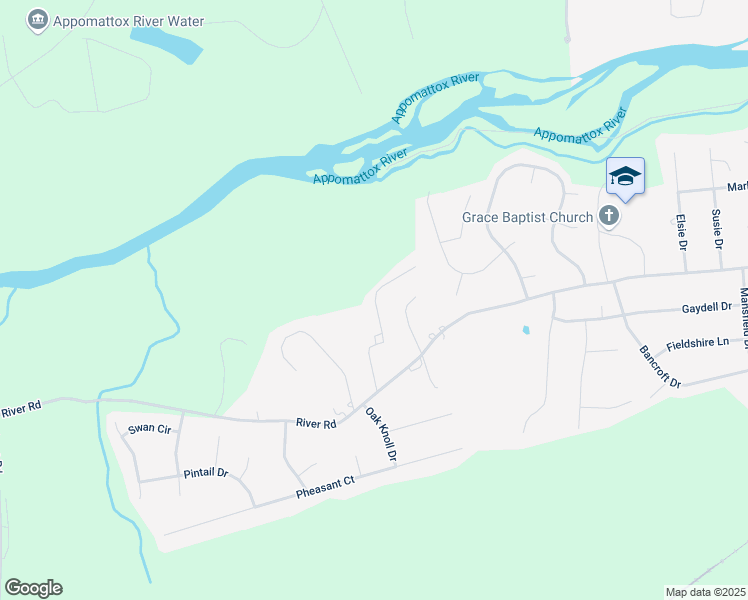 map of restaurants, bars, coffee shops, grocery stores, and more near 4022 State Route 719 in Petersburg