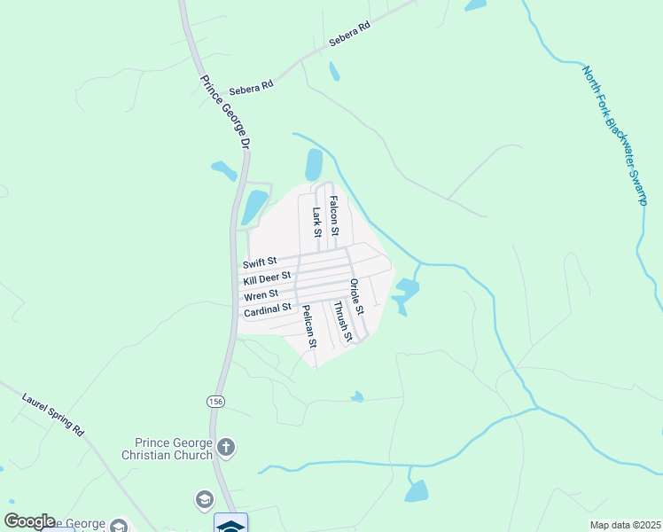 map of restaurants, bars, coffee shops, grocery stores, and more near 400 Swift Street in Prince George