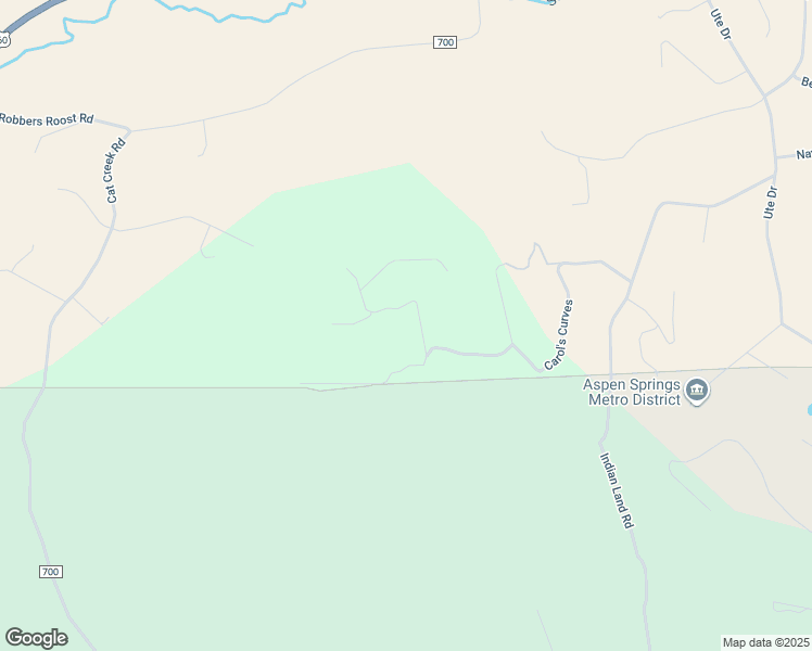 map of restaurants, bars, coffee shops, grocery stores, and more near 192 Dave's Place in Pagosa Springs