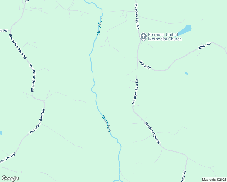 map of restaurants, bars, coffee shops, grocery stores, and more near 2631 Meadors Spur Road in Moneta