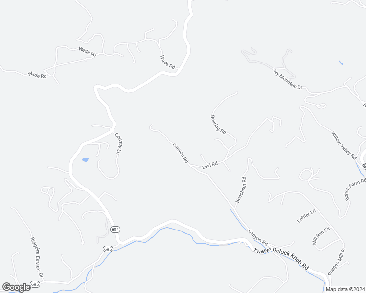 map of restaurants, bars, coffee shops, grocery stores, and more near 5466 Canyon Road in Roanoke
