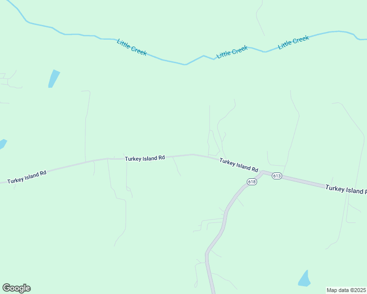 map of restaurants, bars, coffee shops, grocery stores, and more near 2107 Turkey Island Road in Crewe