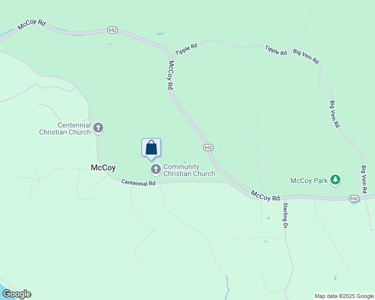 map of restaurants, bars, coffee shops, grocery stores, and more near 5960 Centennial Road in Blacksburg