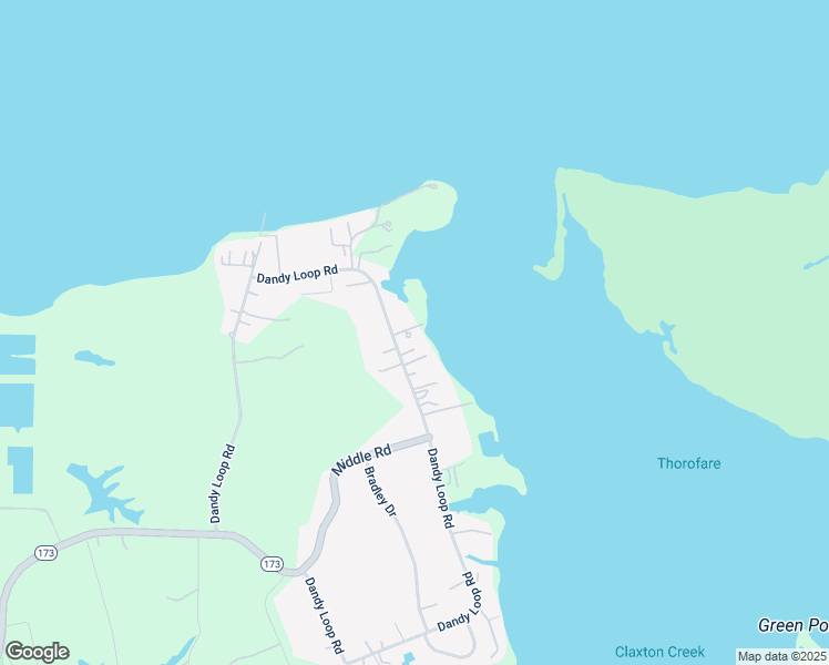 map of restaurants, bars, coffee shops, grocery stores, and more near 1206 Dandy Loop Road in Yorktown