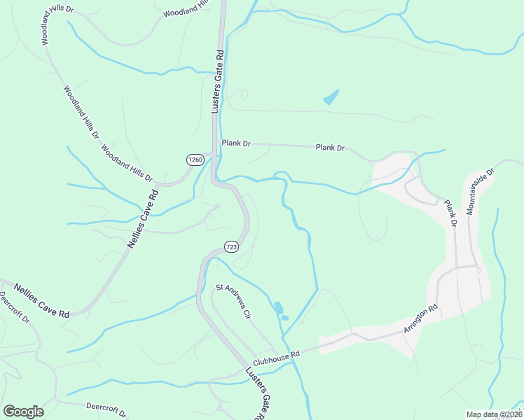 map of restaurants, bars, coffee shops, grocery stores, and more near 1850 Greenbrier Circle in Blacksburg