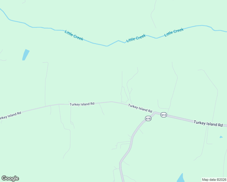 map of restaurants, bars, coffee shops, grocery stores, and more near 2107 Turkey Island Road in Crewe