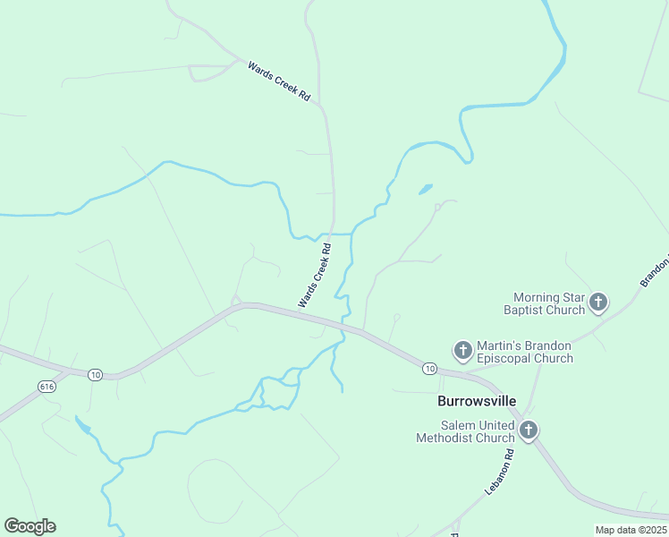 map of restaurants, bars, coffee shops, grocery stores, and more near 18330 Wards Creek Road in Disputanta