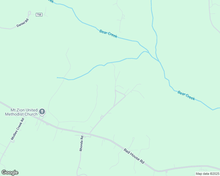 map of restaurants, bars, coffee shops, grocery stores, and more near 396 Memory Lane in Rustburg
