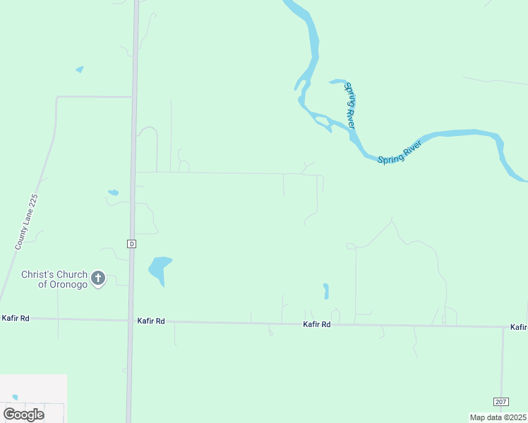 map of restaurants, bars, coffee shops, grocery stores, and more near 11486 County Lane 214 in Oronogo