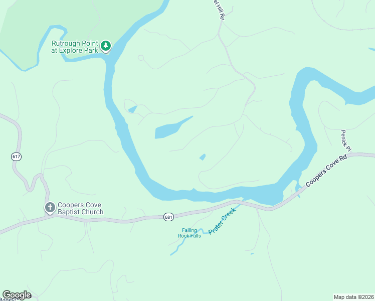 map of restaurants, bars, coffee shops, grocery stores, and more near 1540 Winding Timber Lane in Vinton