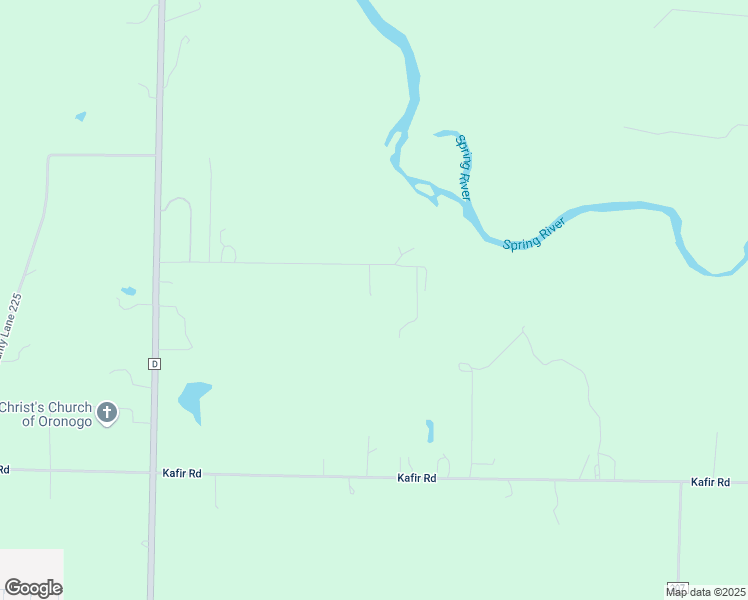 map of restaurants, bars, coffee shops, grocery stores, and more near 11486 County Lane 214 in Oronogo