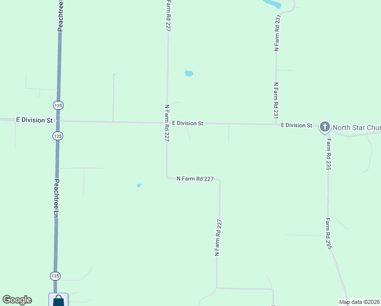 map of restaurants, bars, coffee shops, grocery stores, and more near 7774 E Division St in Strafford