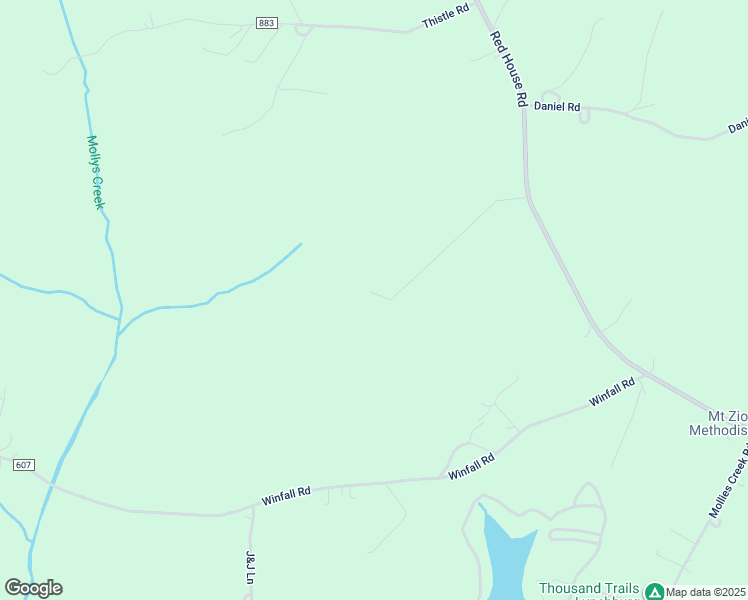 map of restaurants, bars, coffee shops, grocery stores, and more near 4765 Red House Road in Rustburg