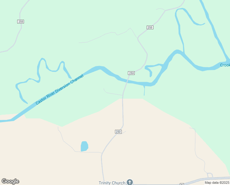 map of restaurants, bars, coffee shops, grocery stores, and more near 1242 County Road 253 in Whitewater