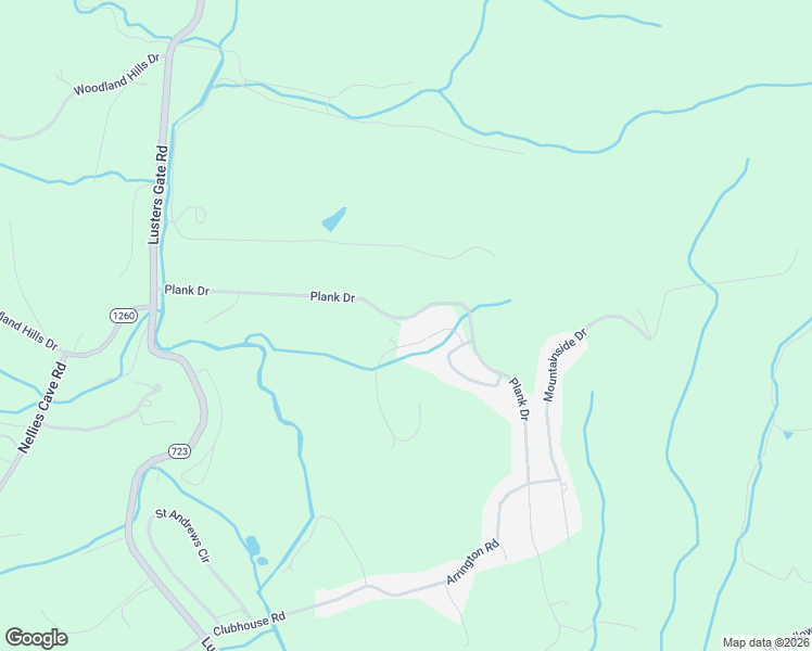 map of restaurants, bars, coffee shops, grocery stores, and more near 2055 Plank Drive in Blacksburg