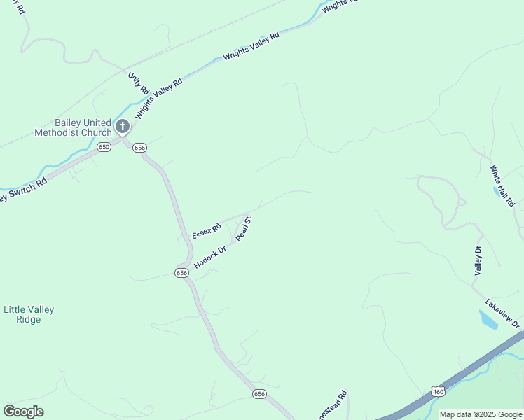 map of restaurants, bars, coffee shops, grocery stores, and more near 366 Essex Road in Bluefield