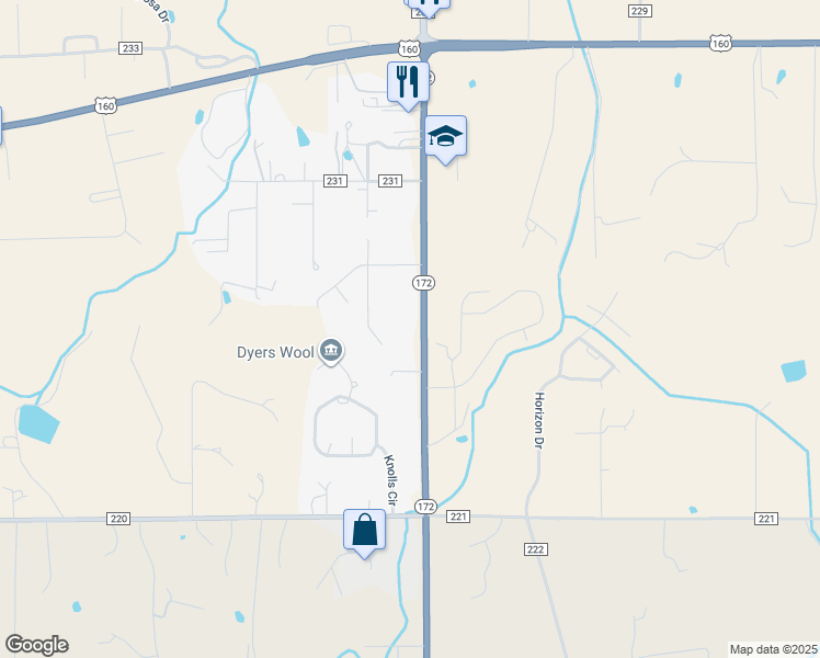 map of restaurants, bars, coffee shops, grocery stores, and more near 639 Colorado 172 in Durango